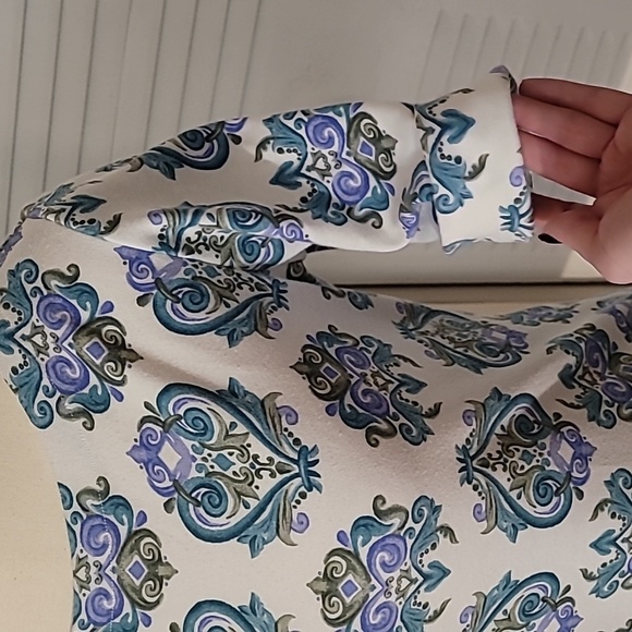 Karen Scott Size XS Woman's Patterned top - Picture 3 of 6